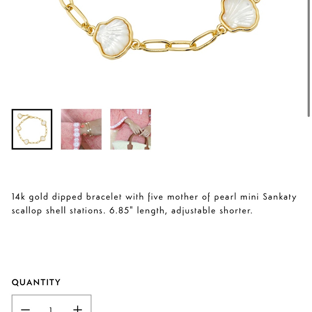 Asha by Ashley McCormick petite skankaty bracelet - Picture 6 of 6